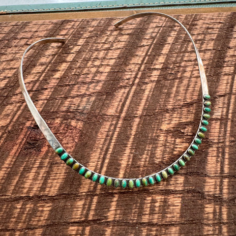 Tyrone Turquoise Neck Ring