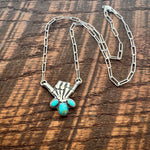 Royston & Tyrone Turquoise Skelly Hand