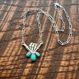 Royston & Tyrone Turquoise Skelly Hand