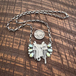 Palomino Saddle Necklace