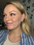 Golden Hills Triple Stone Earrings
