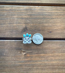 Triple Turquoise Brand Ring
