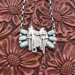 Paloma Saddle Necklace