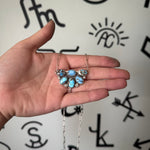 Golden Hills Cluster Necklace