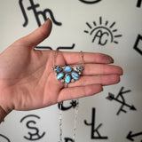 Golden Hills Cluster Necklace