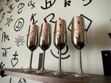Custom Champagne Flutes