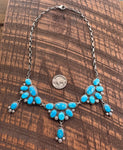 Blue Ridge Triple Cluster Necklace