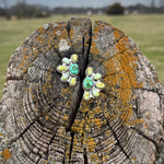 Palomino-Sonoran Gold Cluster Earrings