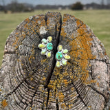 Palomino-Sonoran Gold Cluster Earrings