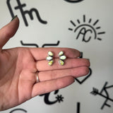 Palomino Triple Stone Earrings