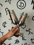Custom Champagne Flutes