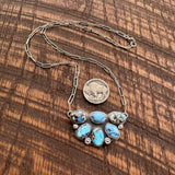 Golden Hills Cluster Necklace