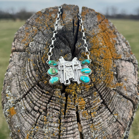 Sonoran Gold Saddle Necklace