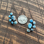 Golden Hills Cluster Earrings