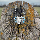 Golden Hills Saddle Necklace