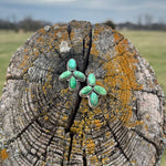 Emerald Valley Four Stone Earrings