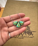 Triple Turquoise Engraved Necklace