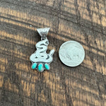 The Sammy Pendant (medium blue)
