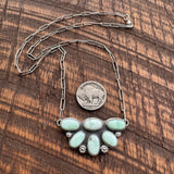 Paloma Cluster Necklace