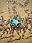 Turquoise & Opal Texas Necklace