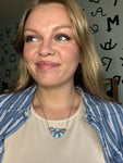 Golden Hills Cluster Necklace