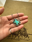Turquoise Flowers Texas Necklace