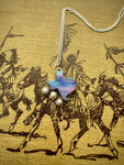 Purple Aurora Opal Texas Necklace