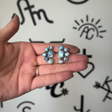 Golden Hills Cluster Earrings