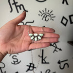 Paloma Cluster Necklace