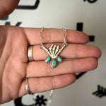 Royston & Tyrone Turquoise Skelly Hand