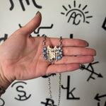 Golden Hills Saddle Necklace