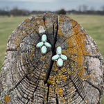 Paloma Four Stone Earrings