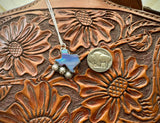 Purple Aurora Opal Texas Necklace