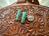 Turquoise Bar Studs